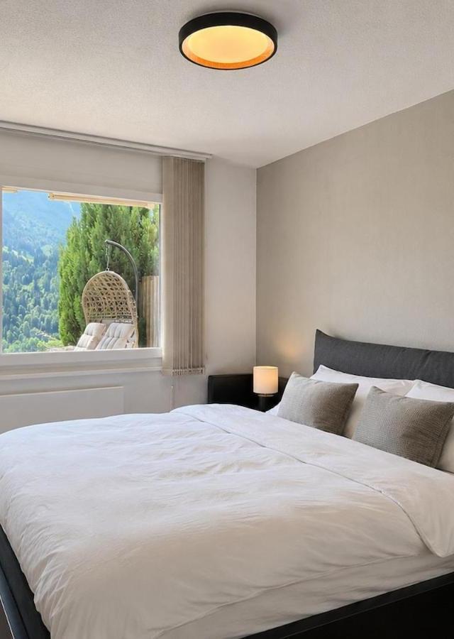 Moderne Wohnung Mit Sonniger Terrasse, Blick Auf Die Berge Und Das Engelbergertal – billede 6