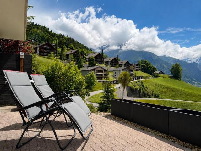 Moderne Wohnung Mit Sonniger Terrasse, Blick Auf Die Berge Und Das Engelbergertal – billede 7