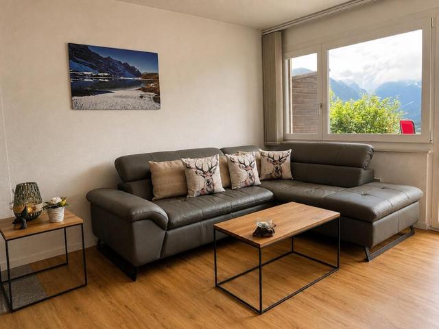 Moderne Wohnung Mit Sonniger Terrasse, Blick Auf Die Berge Und Das Engelbergertal – billede 9