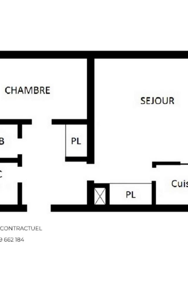 Residence Chaviere - Appartement Pour 4 Personnes Avec Balcon Expose Sud Mae-4604 – bild 7