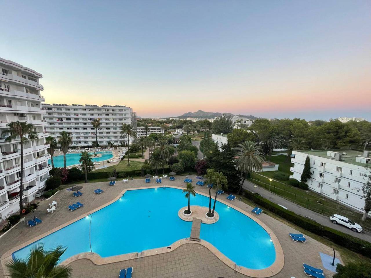 Blick Auf's Meer See Berge &Pool, Alcúdia