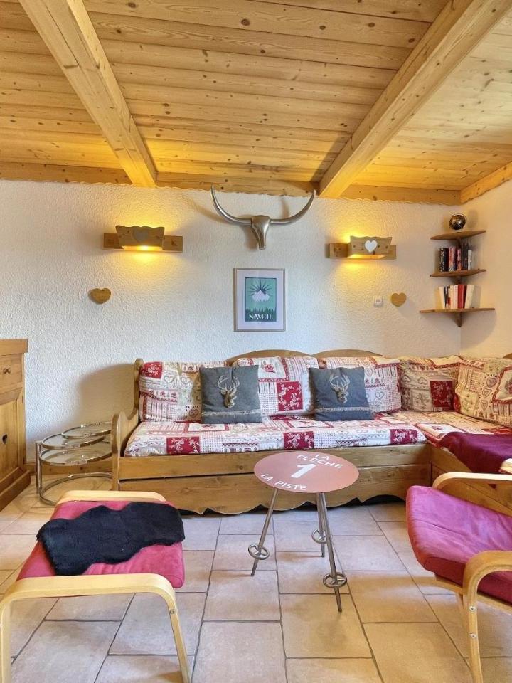 One-Bedroom Premium Apartment (1 sofa bed) - Free WiFi – So206 Grand 2 Pieces Style Chalet Les Menuires