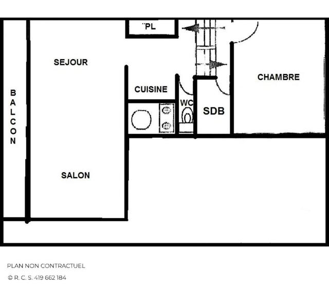 Residence Lauzes - Appartement 6 Personnes Avec Cuisine Equipee Aux Menuires Mae-4684 – bild 7