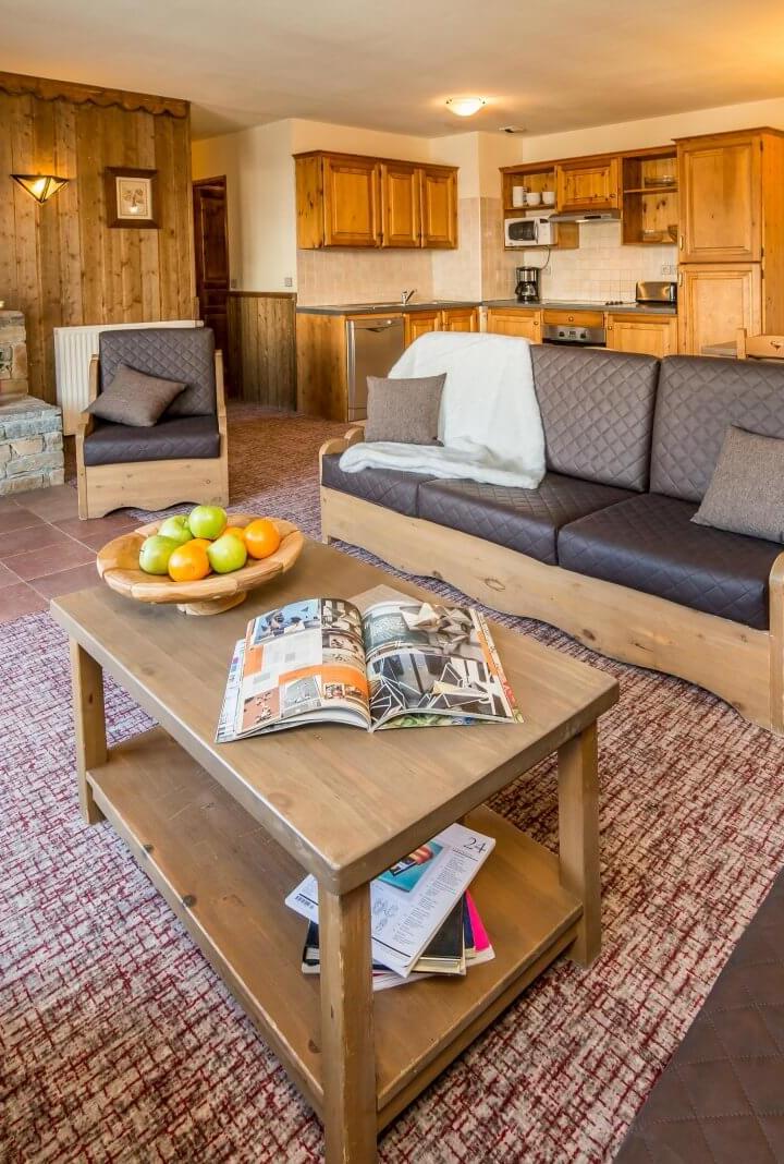 4-værelses lejlighed til 6 personer – Residence Chalet Altitude*****