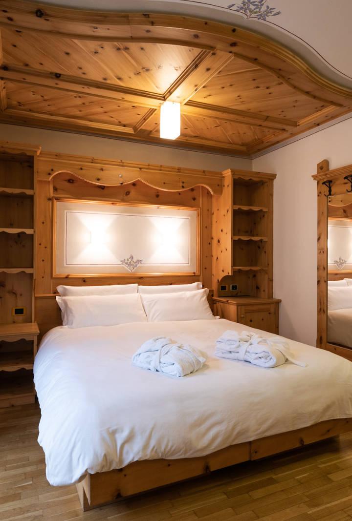 Dobbeltværelse m balkon max 3 pers. – Hotel Medil (Campitello)