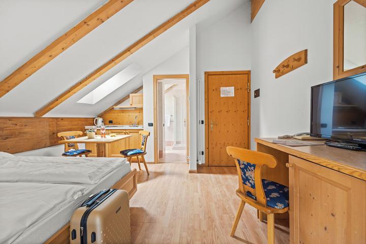 Studiolejlighed max 2 pers. – Garni Aparthotel Princess (Penia) (1/3)