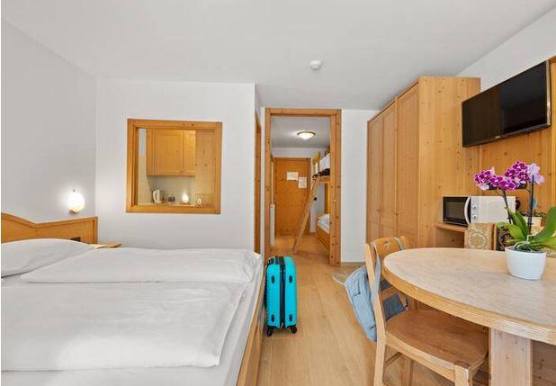 Studielejlighed max 4 pers. – Garni Aparthotel Princess (Penia)