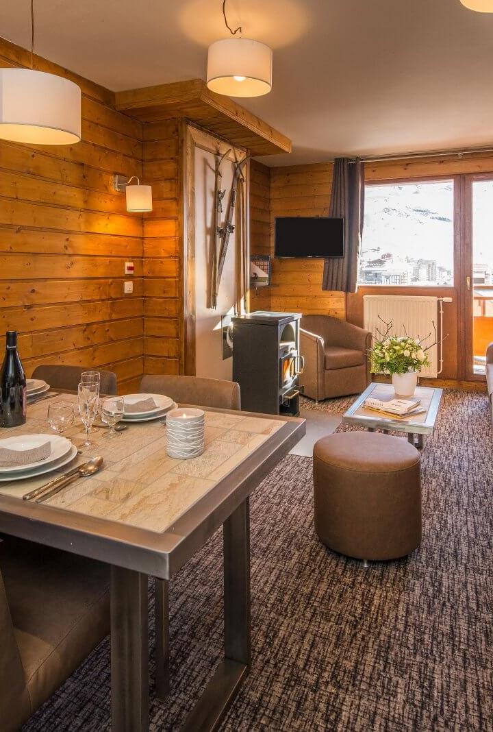 3-værelses lejlighed til 6 personer – Residence Chalet Val 2400****