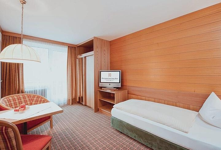 Enkeltværelse “economy” max 1 pers. – Kurhotel Österreichischer Hof
