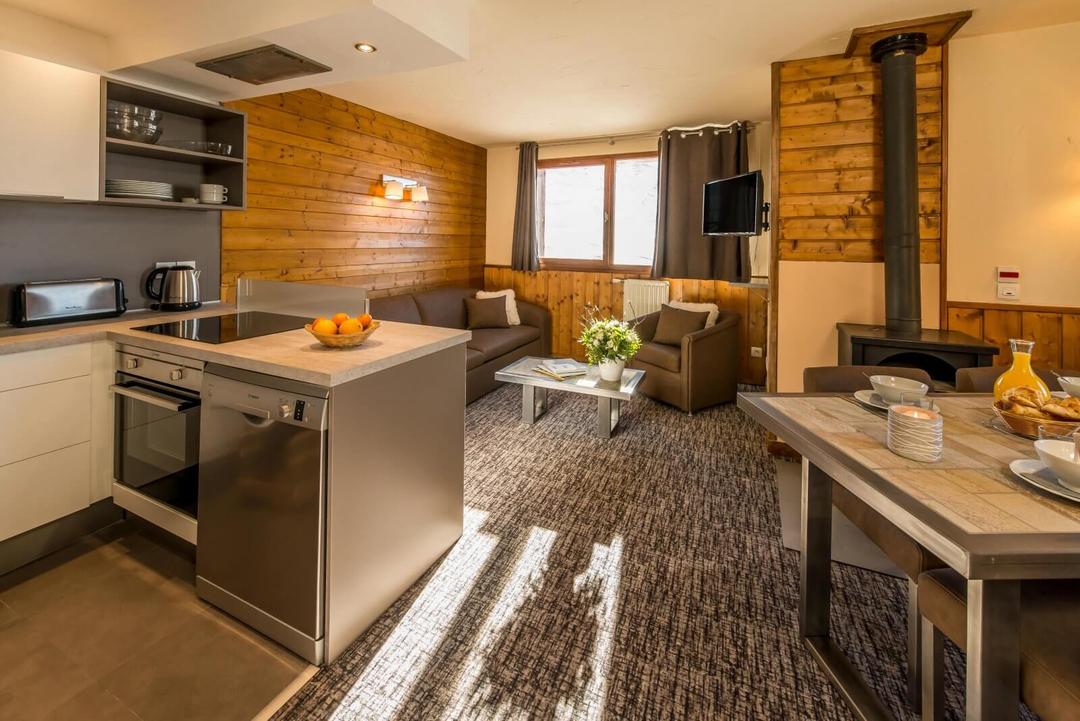 3-værelses lejlighed til 6 personer – Residence Chalet Val 2400****