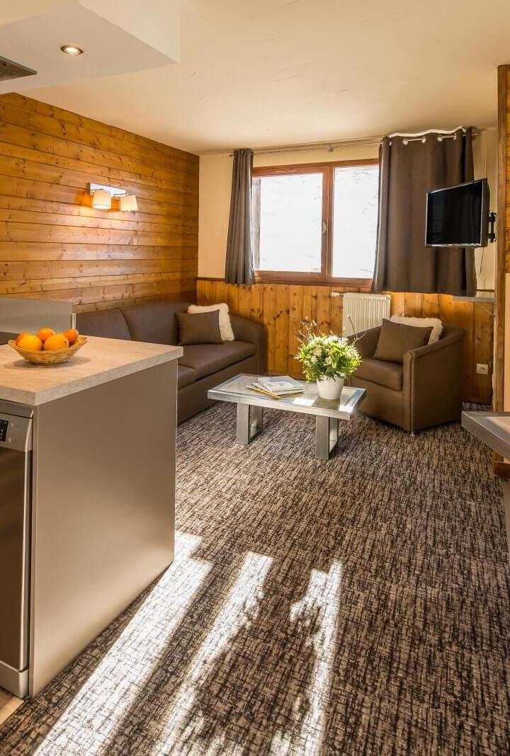3-værelses lejlighed til 6 personer – Residence Chalet Val 2400****