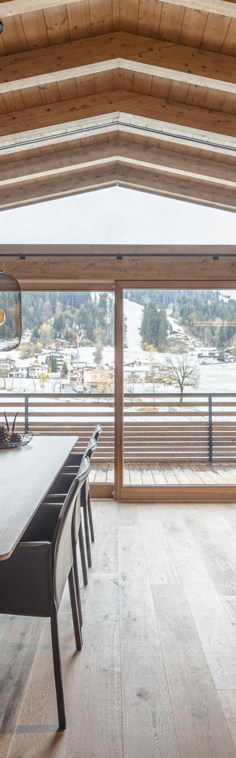 Penthouse mit 3 Schlafzimmern & Kamin – Westendorf