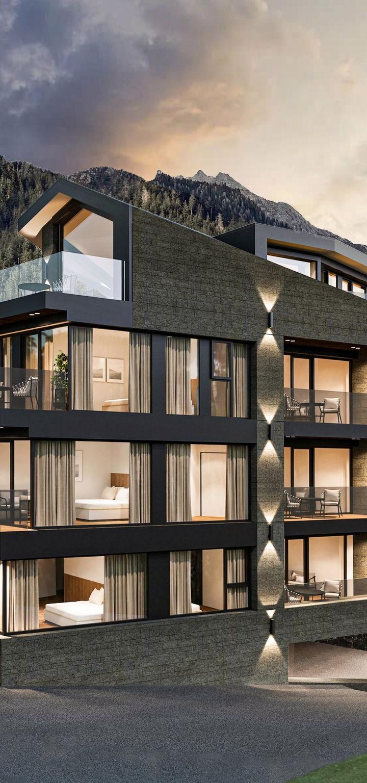 Lejlighed (2 pers.) – Chalet Fliana