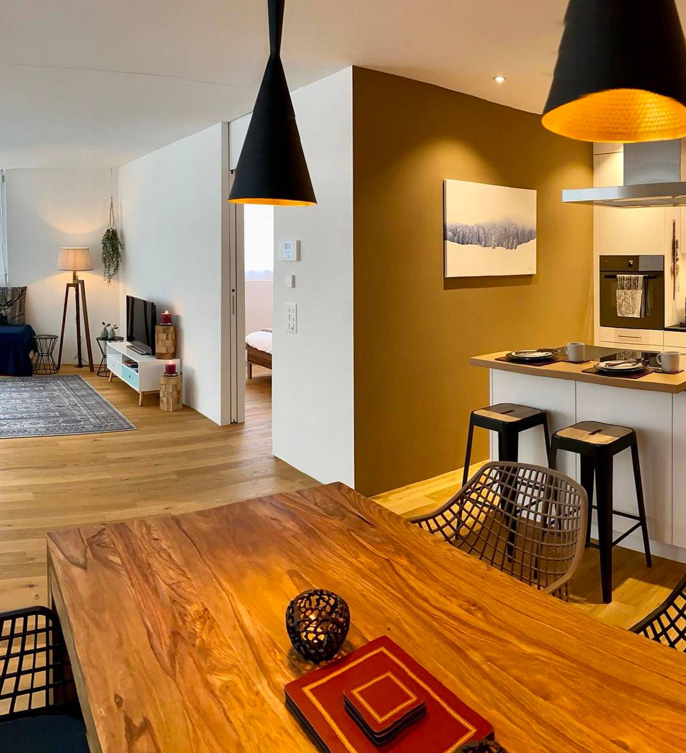 SnowKaya Appartement/Fewo 5-Bettwohnung, Engelberg