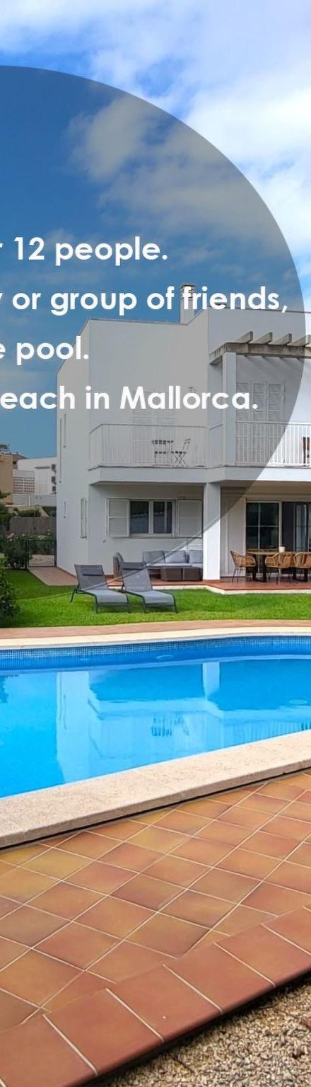 Strandhaus in Playa de Muro für 12 Personen – billede 2