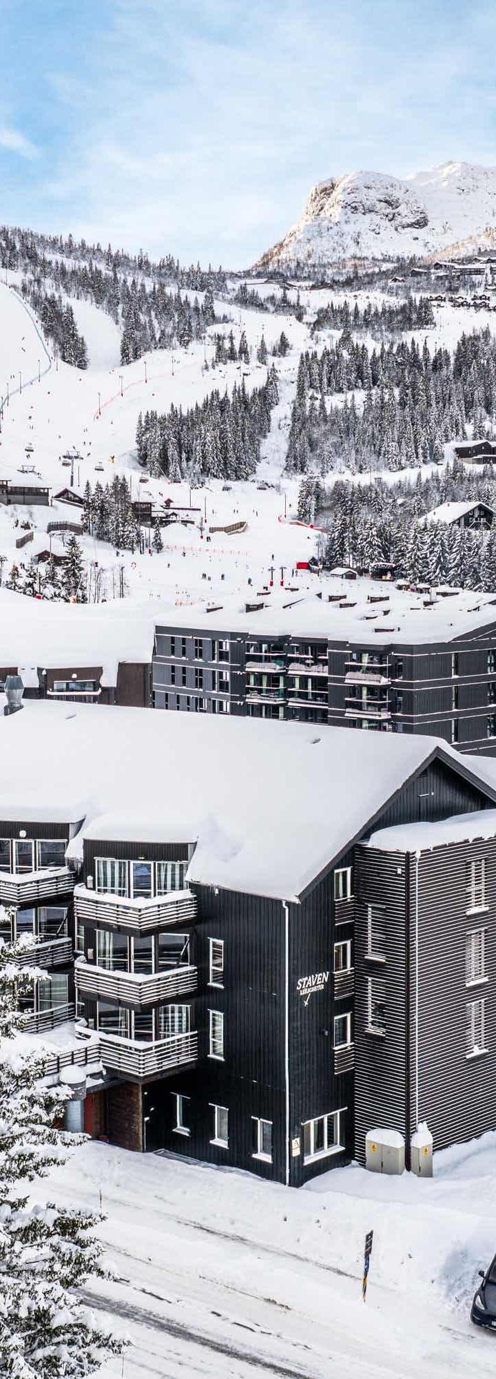 Hemsedal Skisenter – Staven 437 – 2 soveværelser, 6 senge, 51m2 – Staven Apartment A
