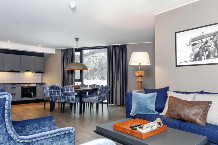 Hemsedal Skisenter – SKISTAR LODGE SUITES 2101 – 3 soveværelser, 6 senge, 80m2 – SkiStar Lodge Hemsedal (1/26)