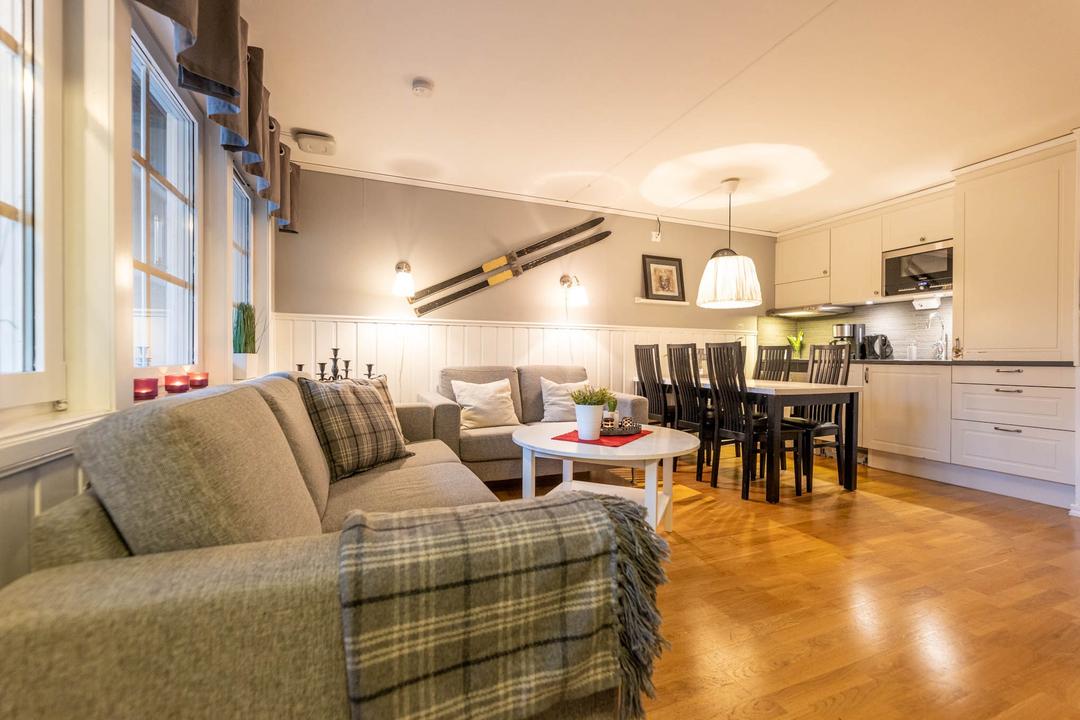 Lindvallen - Gula Byn 411 C - 2 soveværelser, 6 senge, 45m2 – Gusjösätern