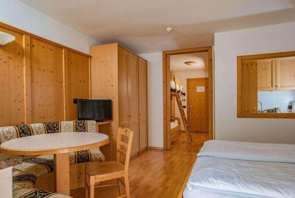 Familie studiolejlighed max 4 pers. – Garni Aparthotel Princess (Penia)