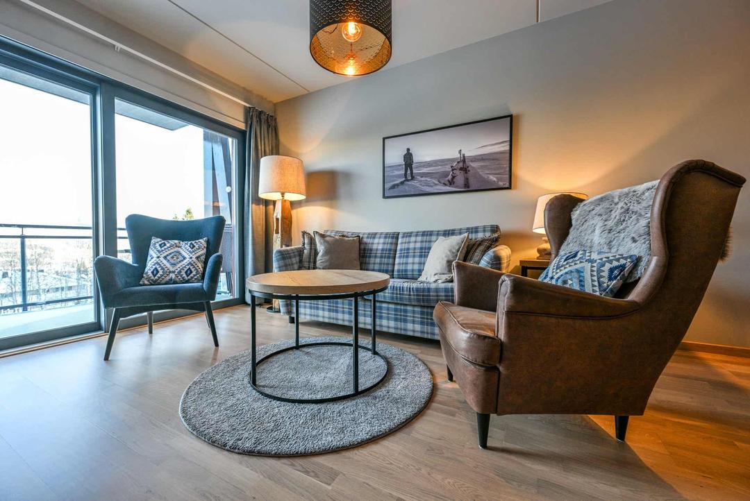 Turistsenteret – The Lodge Trysil B 233 – 2 sovrum, 4 sängar, 60m2 – The Lodge Trysil