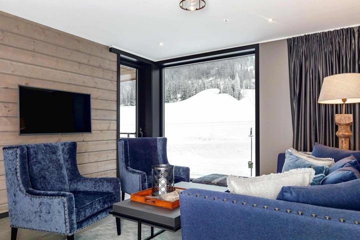 Hemsedal Skisenter – SKISTAR LODGE SUITES 2206 SKI VIEW – 3 soveværelser, 6 senge, 75m2 – SkiStar Lodge Hemsedal Mountain View (1/24)