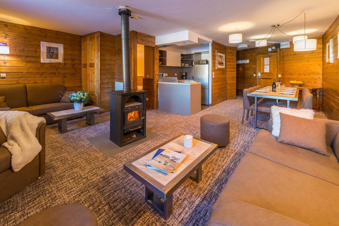 5-værelses lejlighed til 10 personer – Residence Chalet Val 2400****