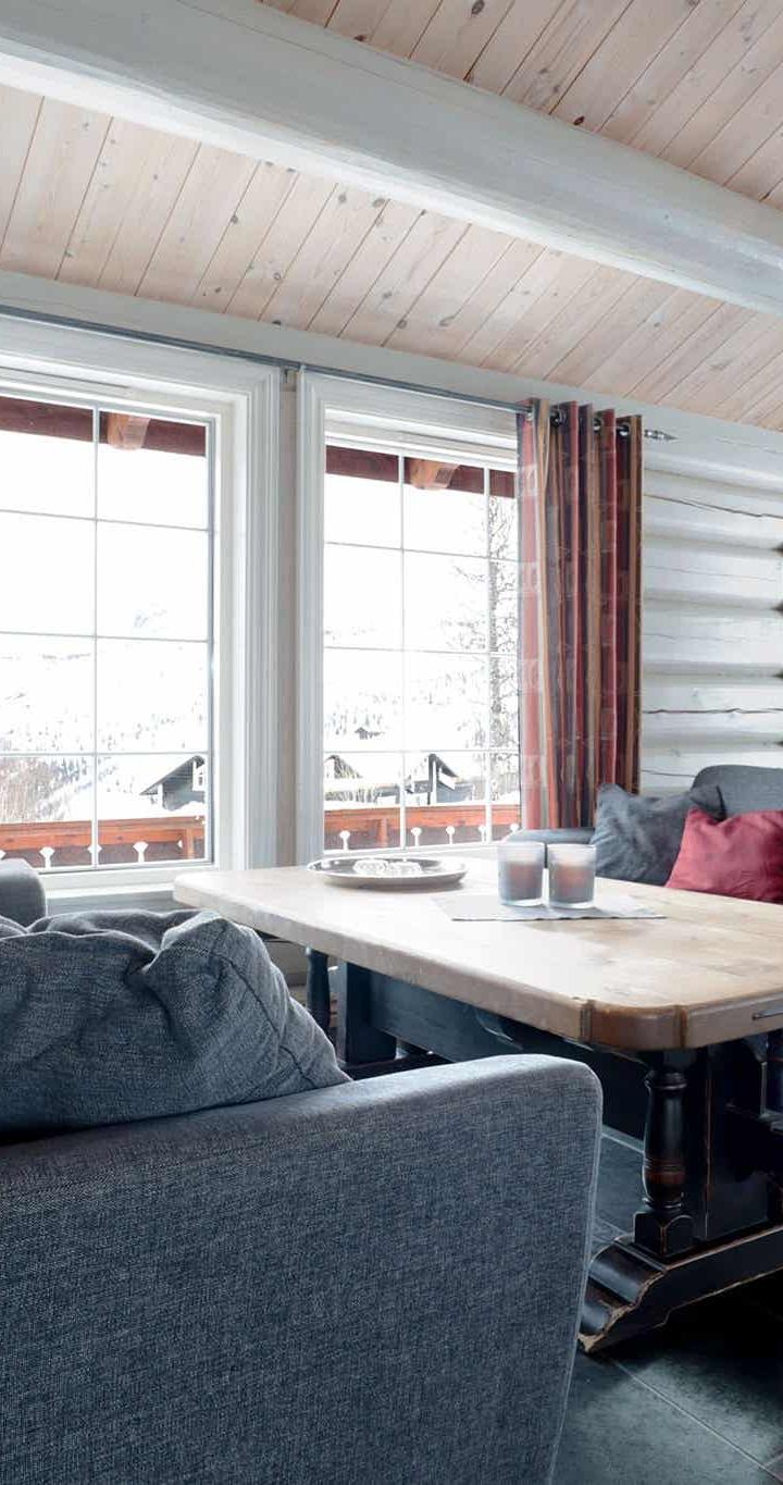 Hemsedal Skisenter – HIMMELRIKET – 6 soveværelser, 17 senge, 195m2 – Storhytter Hemsedal Skisenter