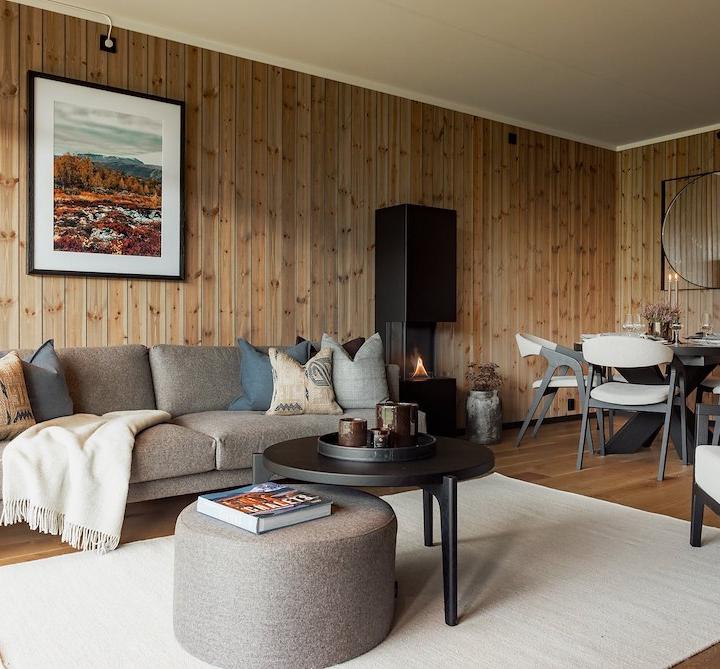 4-værelses lejlighed ”Fjellandsbyen” max 6 pers. – Highland Lodge