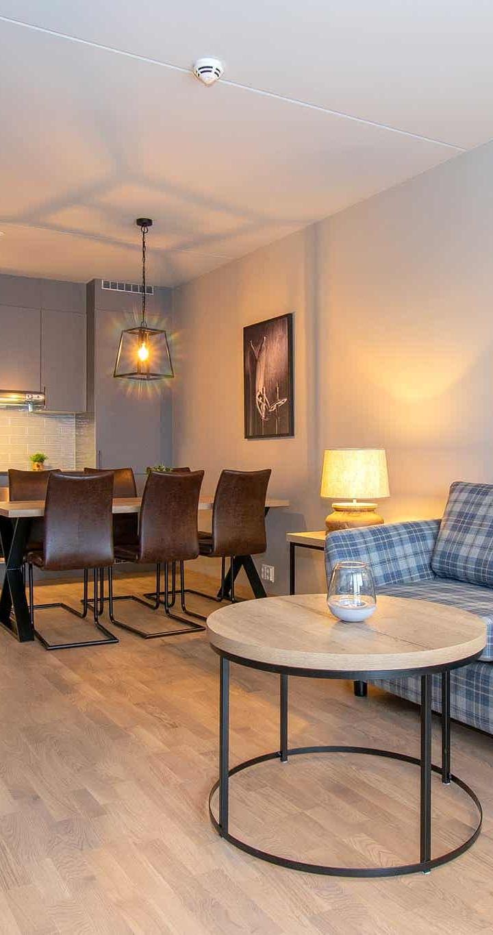 Turistsenteret – The Lodge Trysil B 229 – 2 soveværelser, 4 senge, 60m2 – The Lodge Trysil