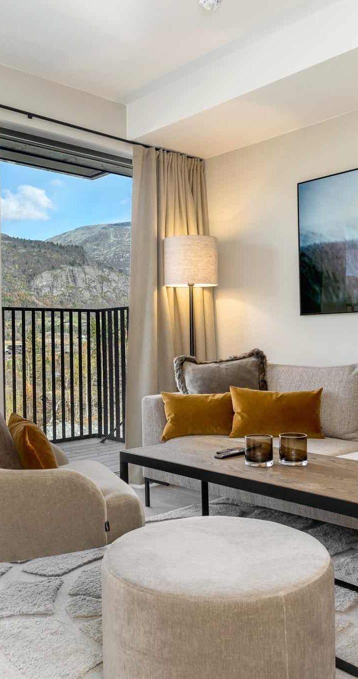 Hemsedal Skisenter – Fjellandsbyen Hemsedal B420 – 1 soveværelser, 4 senge, 39m2 – Fjellandsbyen