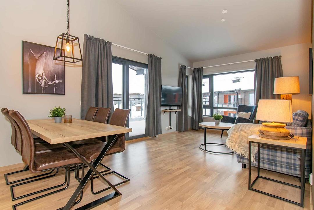 Turistsenteret – The Lodge Trysil B 434 – 2 sovrum, 5 bäddar, 60m2 – The Lodge Trysil