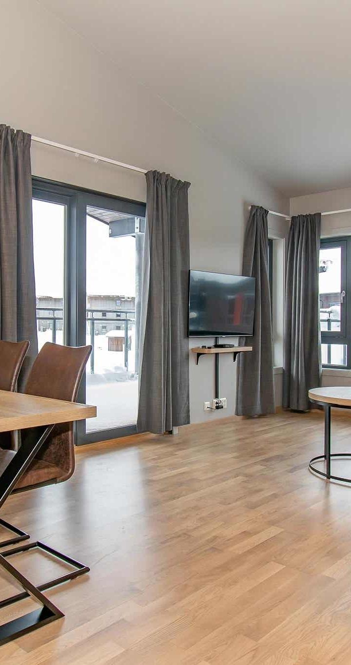 Turistsenteret – The Lodge Trysil B 434 – 2 soveværelser, 5 senge, 60m2 – The Lodge Trysil