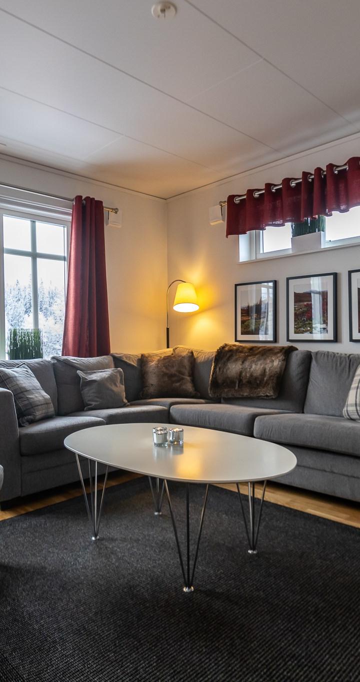 Hundfjället - JOÄNGETS FJÄLLGÅRD 4D - 3 soveværelser, 8 senge, 85m2 – Joängets Fjällgård