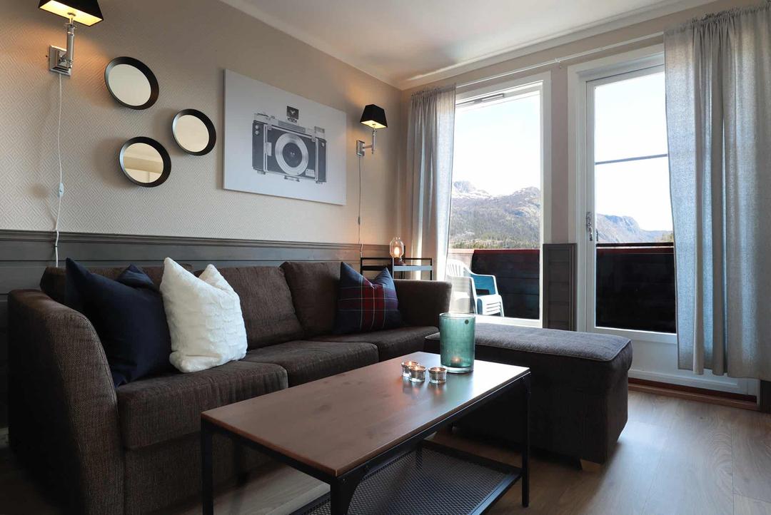 Hemsedal Skisenter – Mølla 104 (Møllestubben 11) – 2 soveværelser, 4 senge, 40m2 – Mølla apartment
