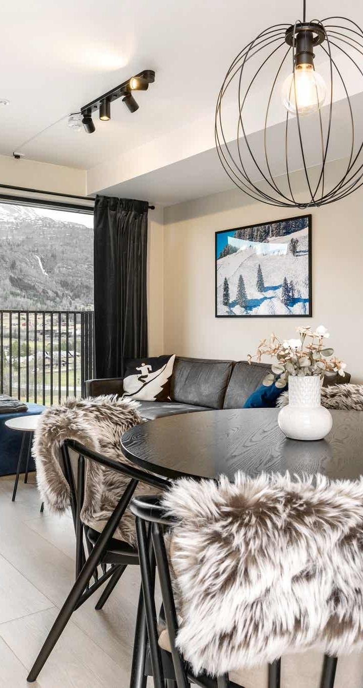 Hemsedal Skisenter – Fjellandsbyen Hemsedal B516 – 1 soveværelser, 4 senge, 39m2 – Fjellandsbyen