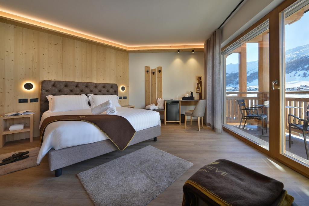 Suite med bergsutsikt max 2 pers. – Hotell Bucaneve