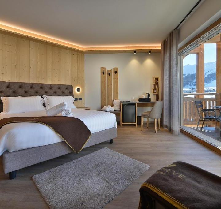 Suite med bjergudsigt max 2 pers. – Hotel Bucaneve