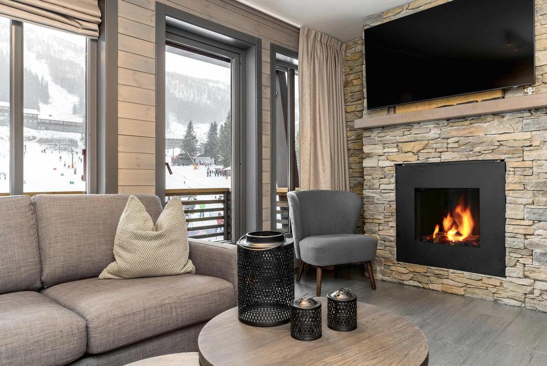 Hemsedal Skisenter - SKISTAR LODGE ALPIN 201 SKI VIEW - 3 sovrum, 8 sängar, 67m2 – SkiStar Lodge Hemsedal Mountain View