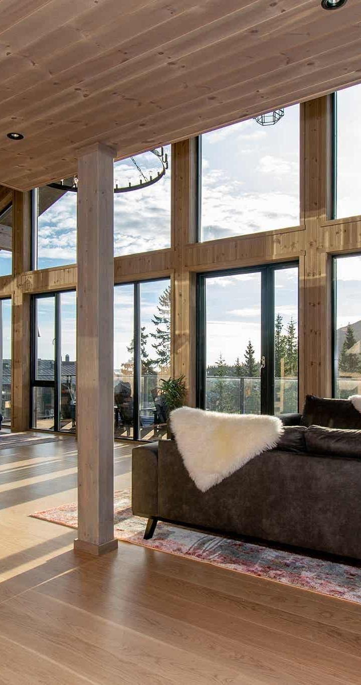 Fageråsen Panorama – Mountain Chalet 22 – 4 soveværelser, 10 senge, 185m2 – Mountain Chalet