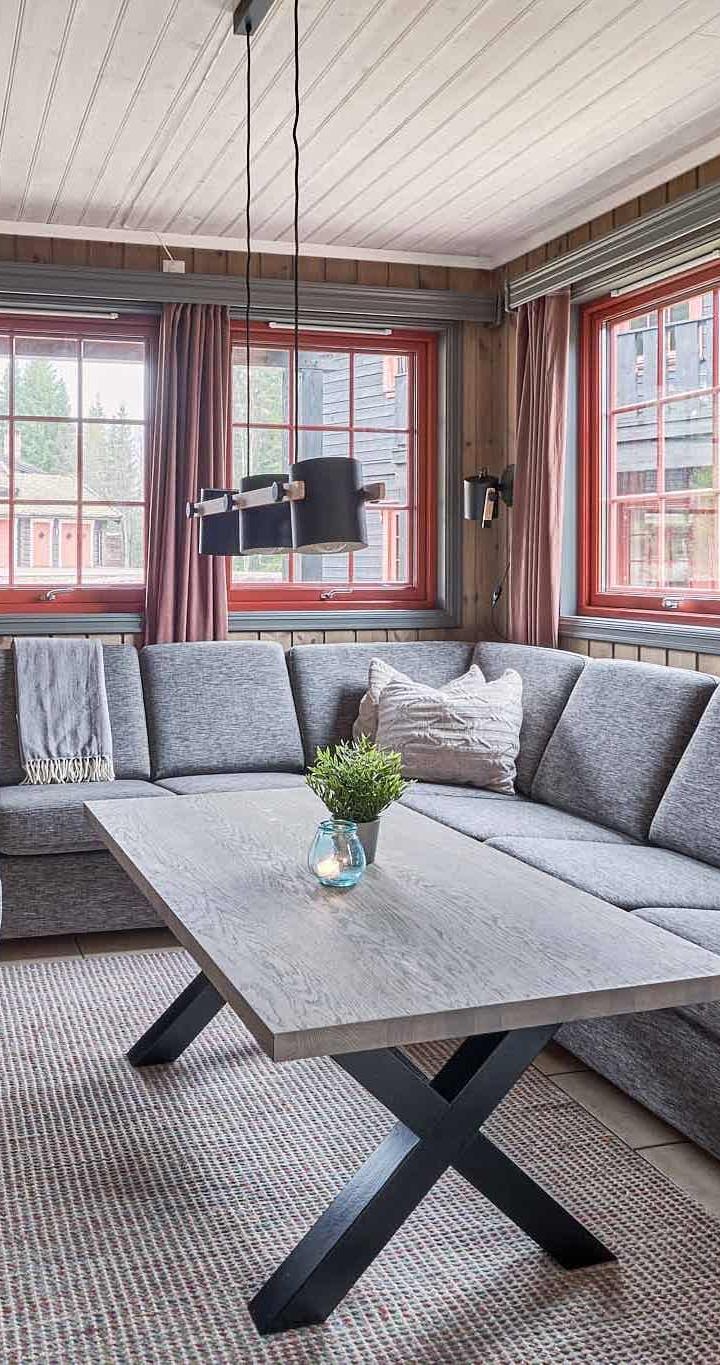 Turistsenteret – ALPINGRENDA 1C – 4 soveværelser, 9 senge, 81m2 – Alpingrenda