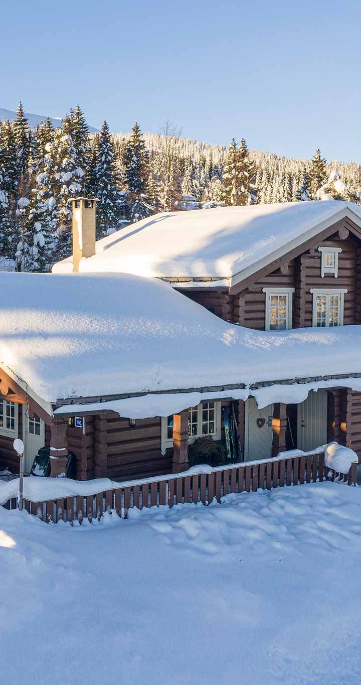 Storsten Hytteområde – LAFTETUN 741 – 3 soveværelser, 12 senge, 129m2 – Laftetun