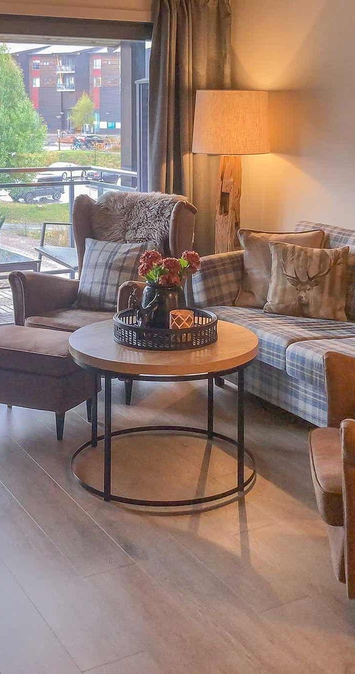 Turistsenteret – The Lodge Trysil B 324 – 2 soveværelser, 5 senge, 60m2 – The Lodge Trysil