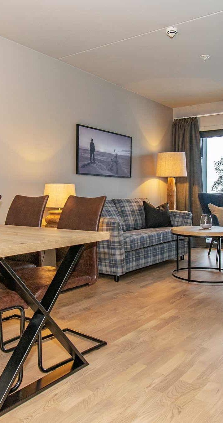 Turistsenteret – The Lodge Trysil B 329 – 2 soveværelser, 5 senge, 60m2 – The Lodge Trysil