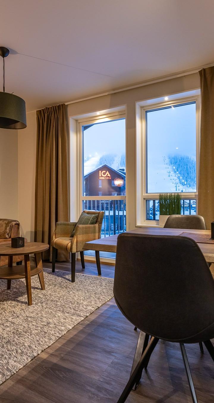 Tandådalen – Solbacken Village 301 – 2 soveværelser, 4 senge, 46m2 – Solbacken Village