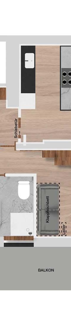 4-værelses lejlighed ”Suite Lärche 4” max 8 pers. – Hofgut Apartment & Lifestyle Resort