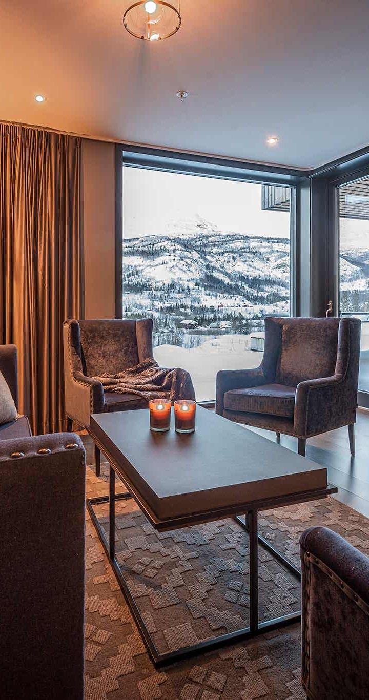 Hemsedal Skisenter – SKISTAR LODGE SUITES 3205 – 3 soveværelser, 8 senge, 70m2 – SkiStar Lodge Hemsedal