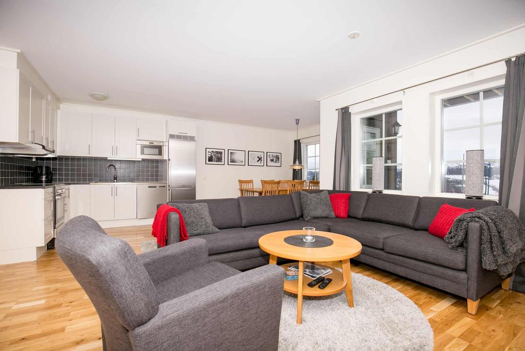 Björnen – Sadelvägen 49D – 3 soveværelser, 7 senge, 70m2 – Sadelvägen