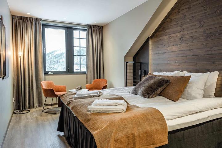 Hundfjället – SkiStar Lodge Hundfjället Double Room Mtn View – 0 soveværelser, 2 senge, 25m2 – SkiStar Lodge Hundfjället Hotel Mountain View (1/8)