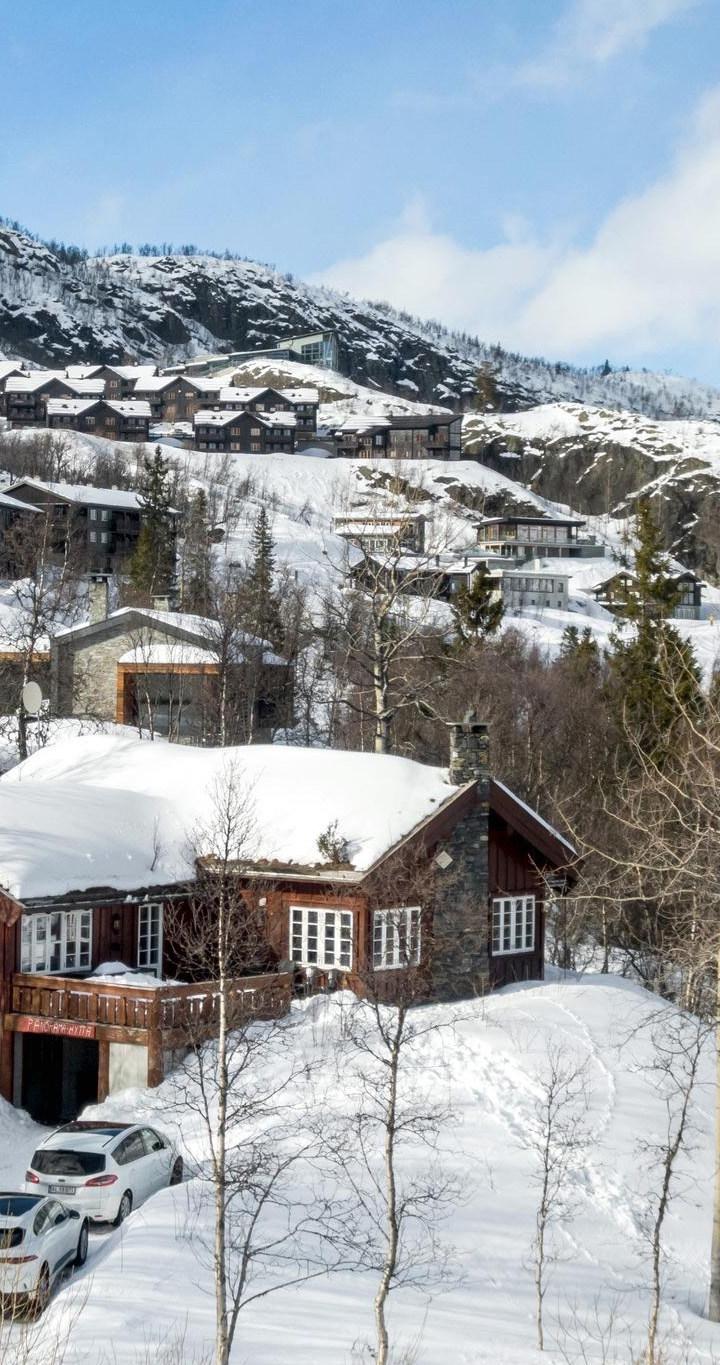 Hemsedal Skisenter – PANORAMAHYTTA – 5 soveværelser, 13 senge, 200m2 – Storhytter Hemsedal Skisenter