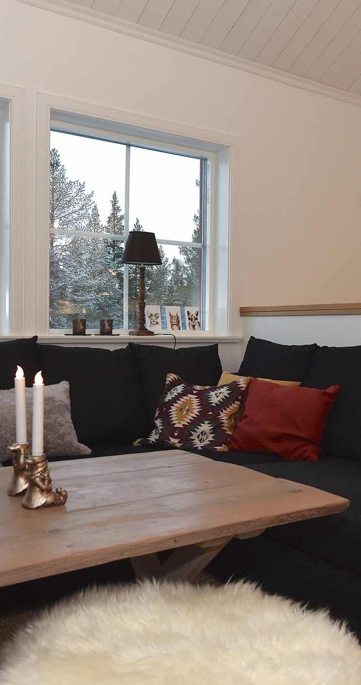 Lindvallen – Olarsvägen 30 B – 2 soveværelser, 6 senge, 65m2 – Olarsbyn